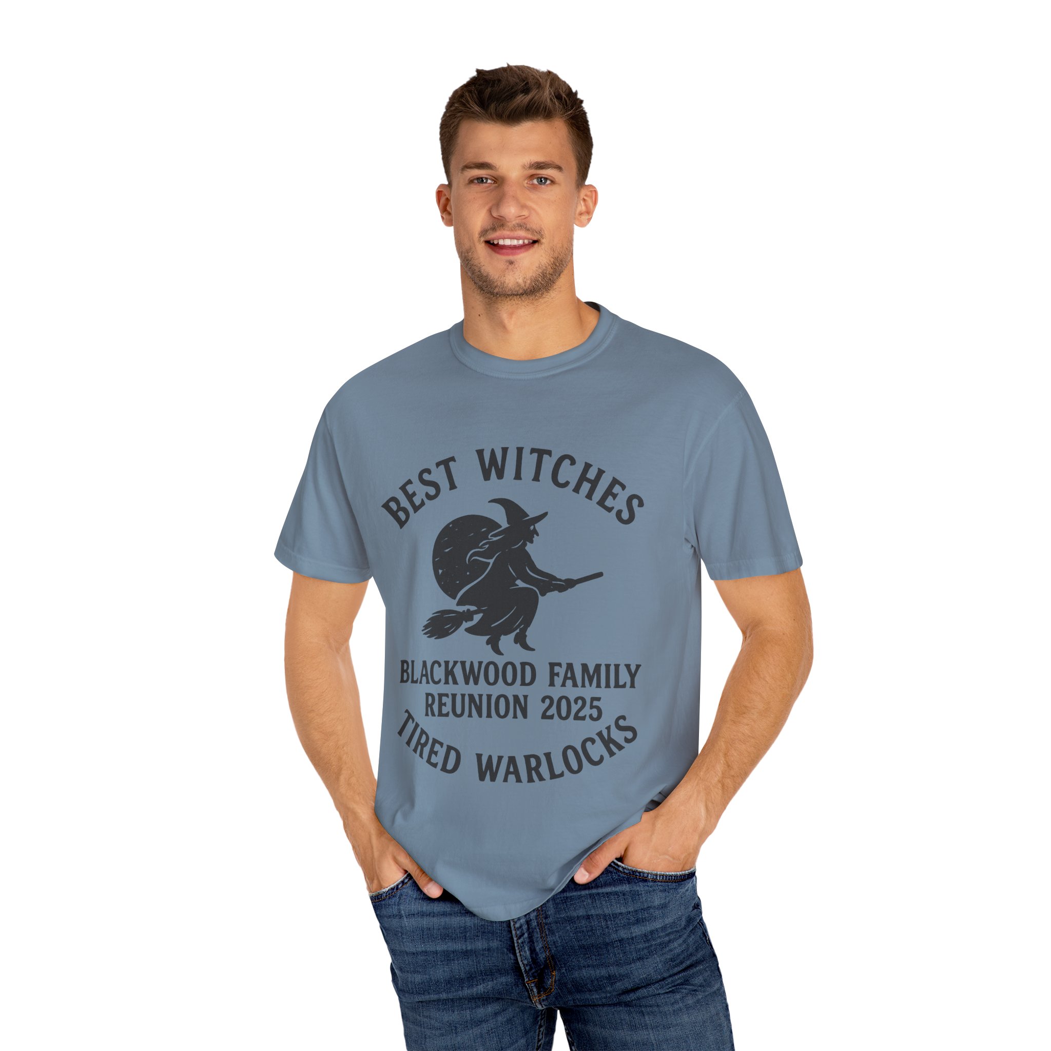 Blackwood Family Reunion 2025 T-shirt - Best Witches - Tired Warlocks - Image 4