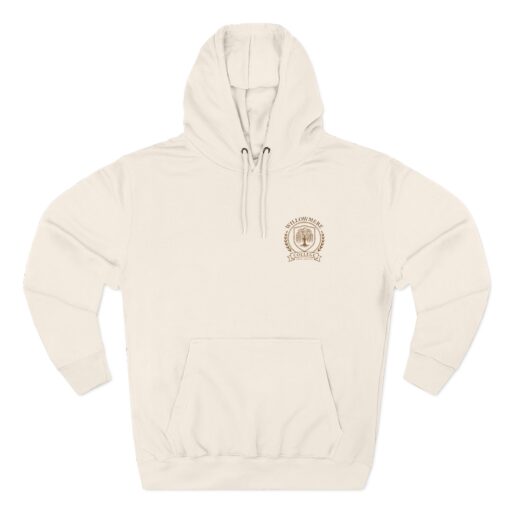 Willowmere Emblem Cozy Three-Panel Fleece Hoodie