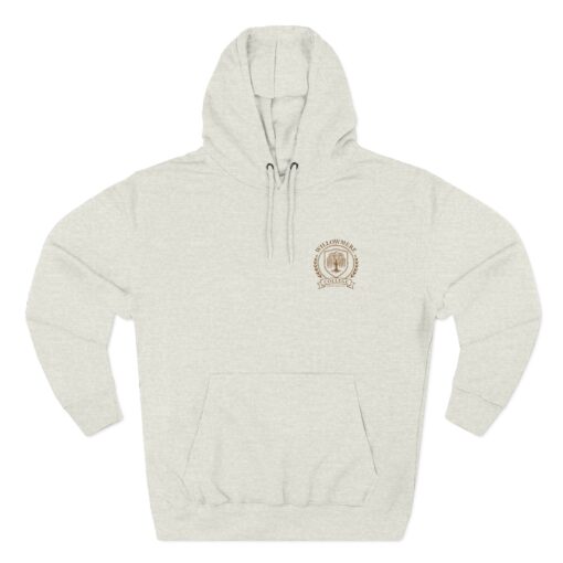 Willowmere Emblem Cozy Three-Panel Fleece Hoodie