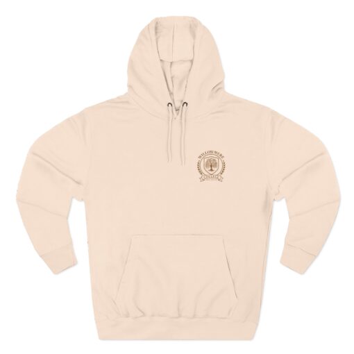 Willowmere Emblem Cozy Three-Panel Fleece Hoodie