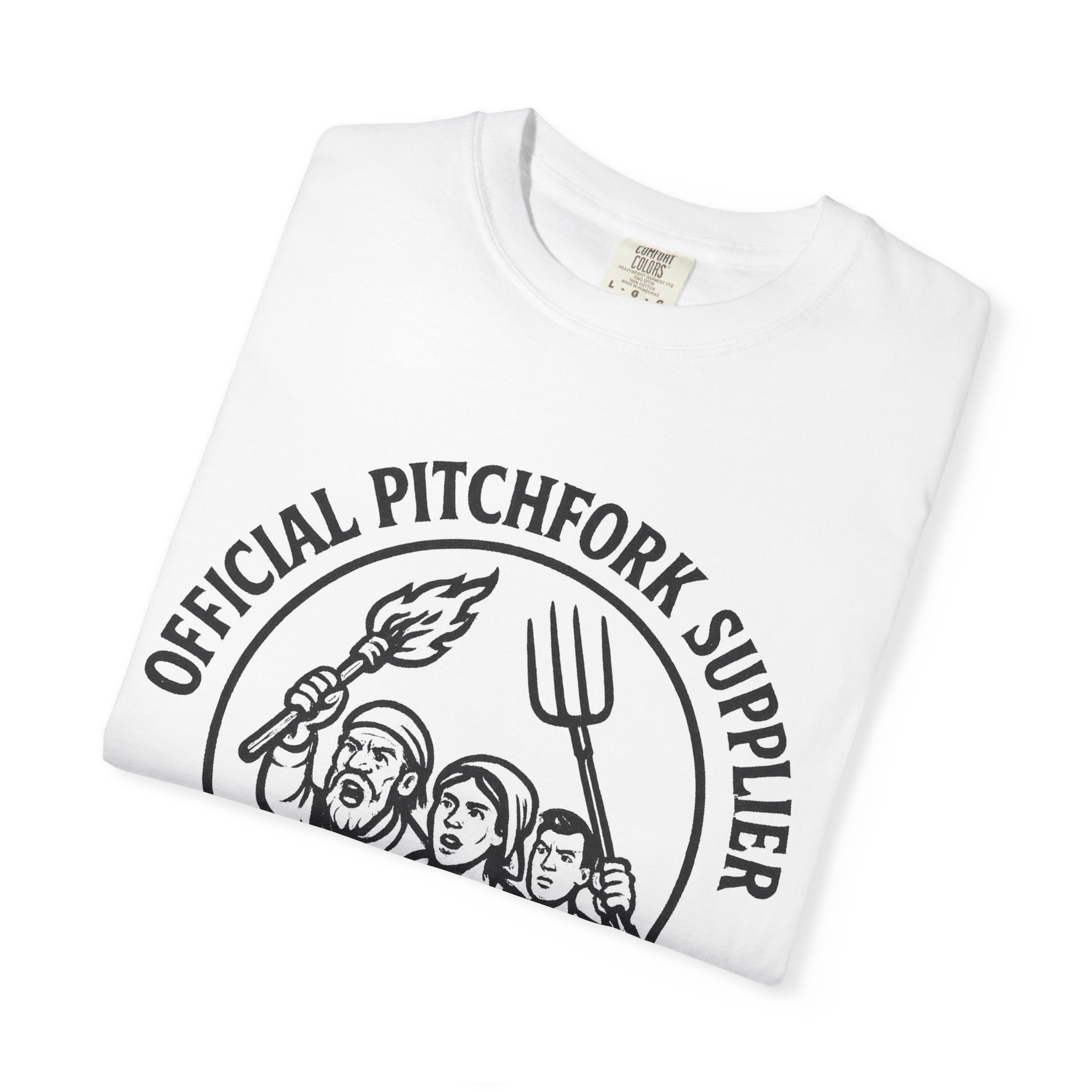 Official Pitchfork Supplier Unisex T-Shirt - Image 7