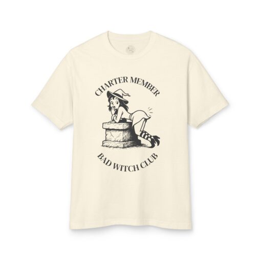 Charter Member Bad Witch Club Tee | Unisex Heavyweight Cotton T-Shirt