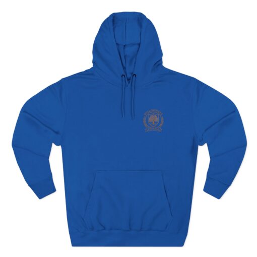 Willowmere Emblem Cozy Three-Panel Fleece Hoodie