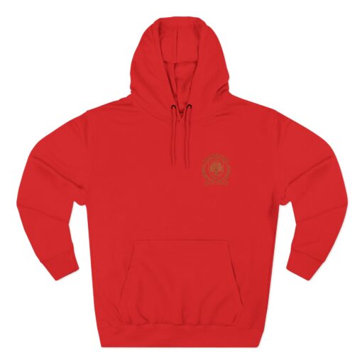 Willowmere Emblem Cozy Three-Panel Fleece Hoodie