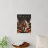 Warlock Book 2 Wall Decals for Fantasy Lovers, Home Decor, Bookish Gifts, Reading Nook, Magical Room Decoration