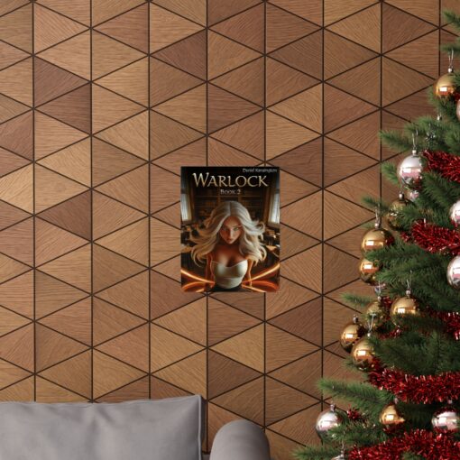 Warlock Book 2 Print, Book Lover Decor, Witchcraft Wall Art, Gift for Readers, Unique Home Decor