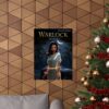 Warlock Fantasy Poster, Witch Art Print, Mystical Wall Decor, Book Cover Art, Magical Home Decoration, Spiritual Gift