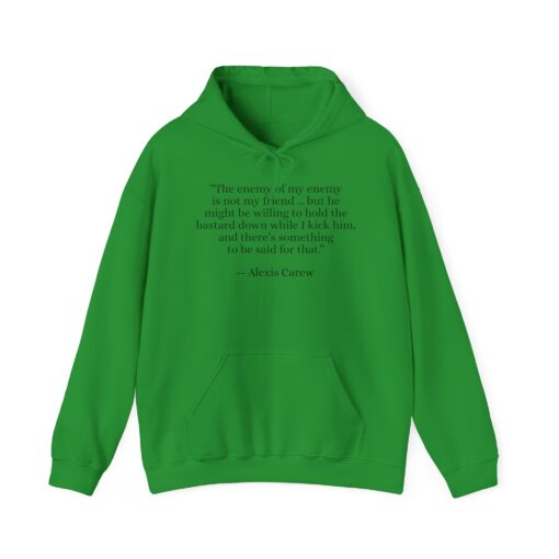 The Enemy of My Enemy - Alexis Carew - Unisex Heavy Blend™ Hooded Sweatshirt