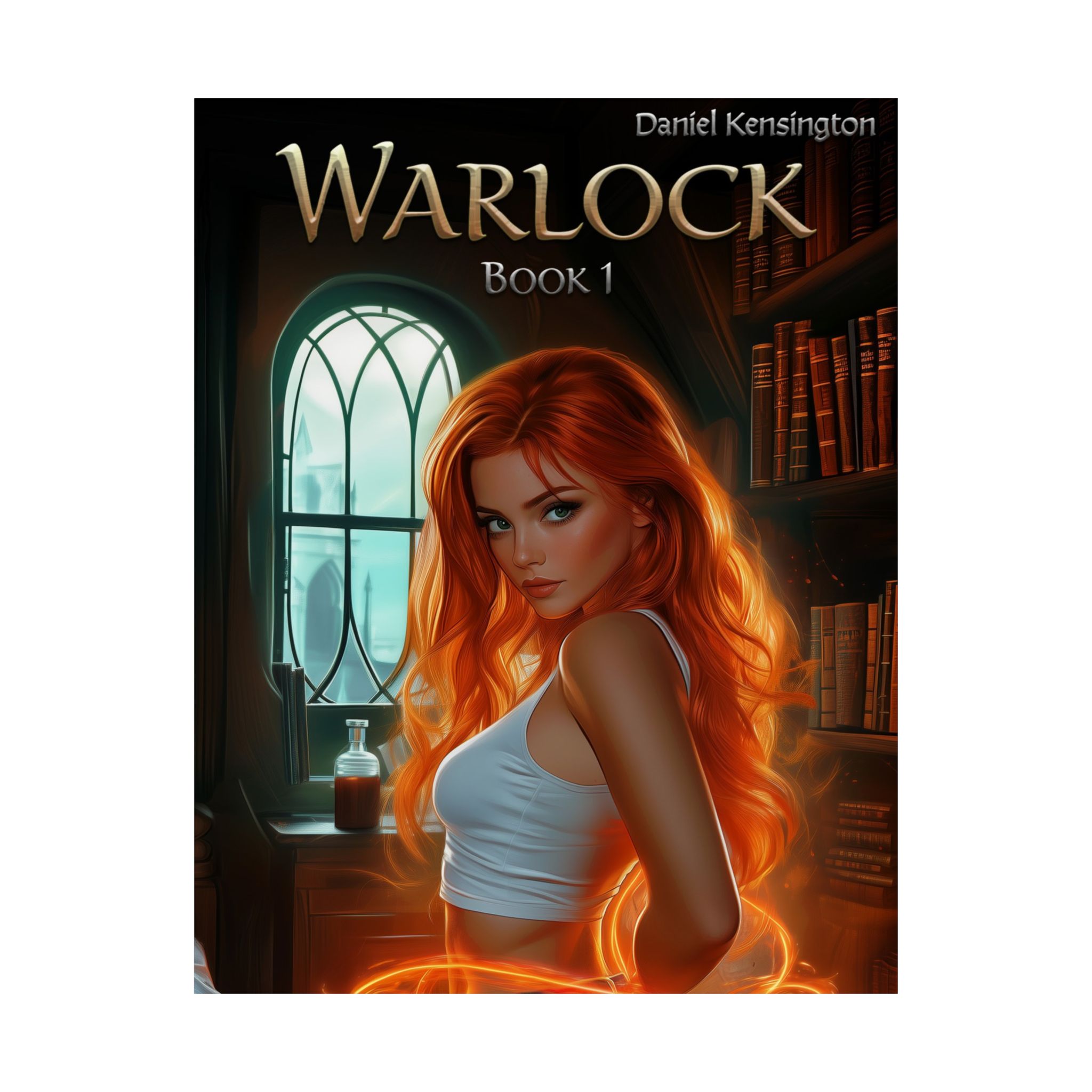 Warlock Book 1 Vertical Poster, Wall Art, Magical Home Decor, Witchy Room Decoration, Book Lover Gift - Image 6