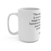 The Enemy of My Enemy - Alexis Carew - Inspirational Quote Mug, Motivational Coffee Cup, Gift for Friends, Positive Message Drinkware, Office Humor Tea Mug