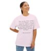 The Enemy of My Enemy - Alexis Carew - Unisex Oversized Boxy Tee