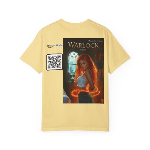 11629318449745688252_2048.jpeg T-Shirt — DarkSpace Press 'Warlock' Book Promo with QR Code