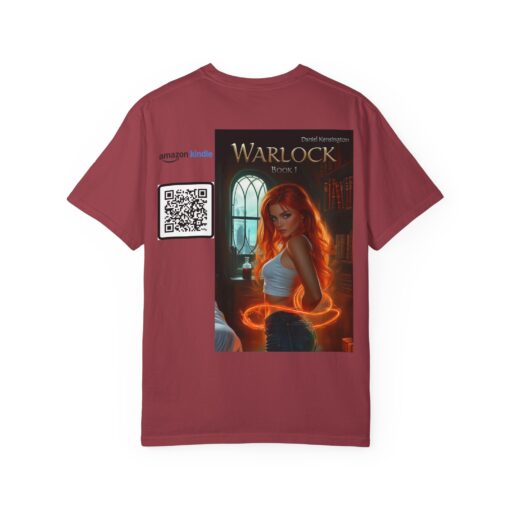 438637955697863178_2048.jpeg T-Shirt — DarkSpace Press 'Warlock' Book Promo with QR Code