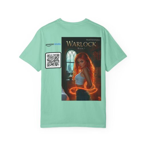 9320215410255709458_2048.jpeg T-Shirt — DarkSpace Press 'Warlock' Book Promo with QR Code