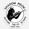 ShadowMeowSticker Warlock Stickers - 3 pack - Banshees, Shadow Meow, Ball Down!